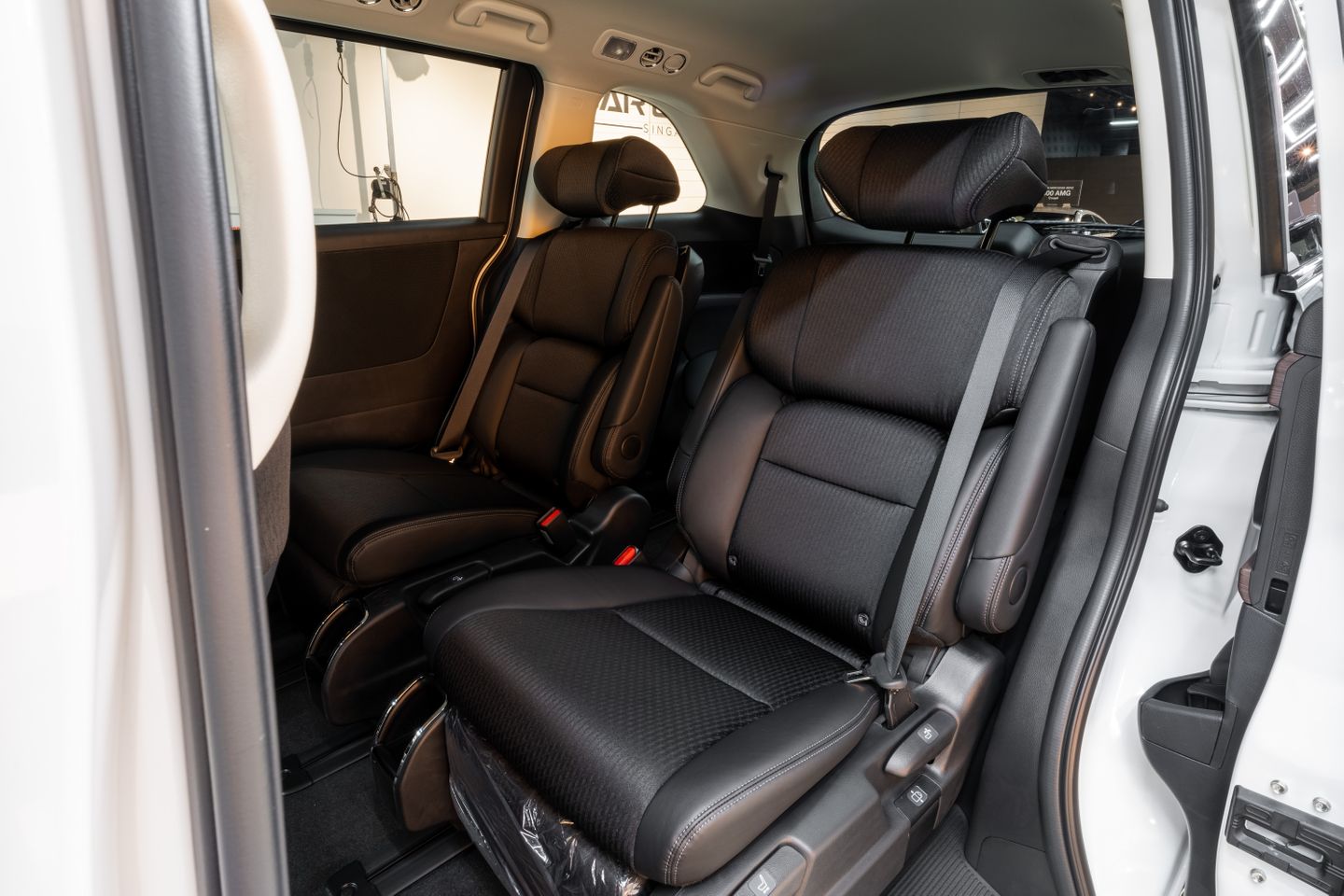 Spacious premium seats