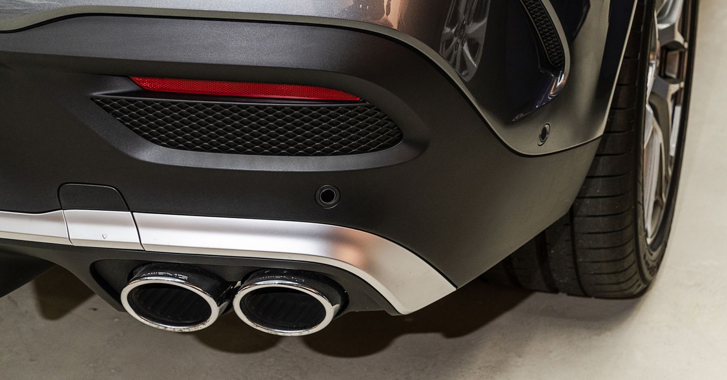 AMG exhaust system