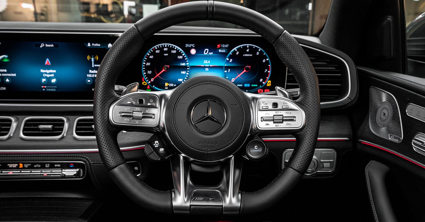AMG steering wheel