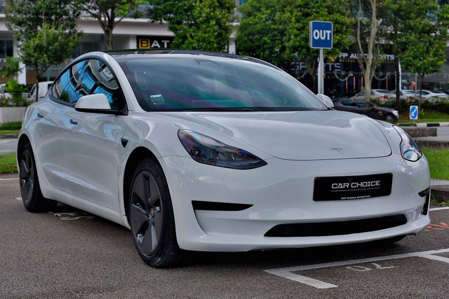 Certified PreOwned Tesla Model 3 Standard Range Plus Car Choice Singapore