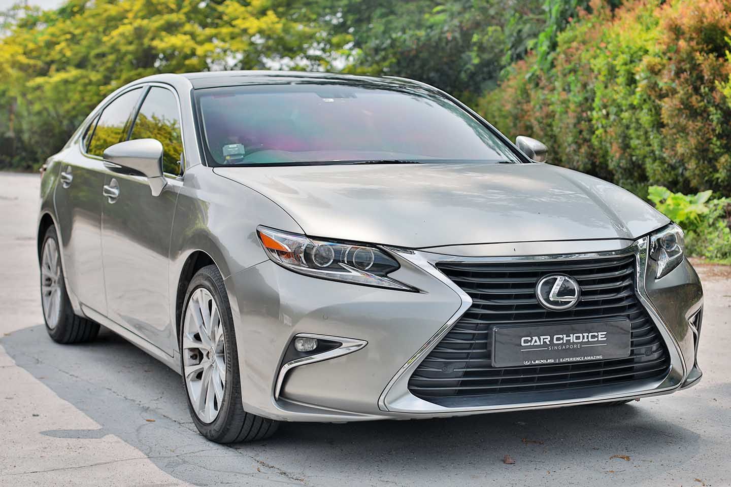 Certified Pre-Owned Lexus ES250 Luxury Sunroof | Car Choice Singapore