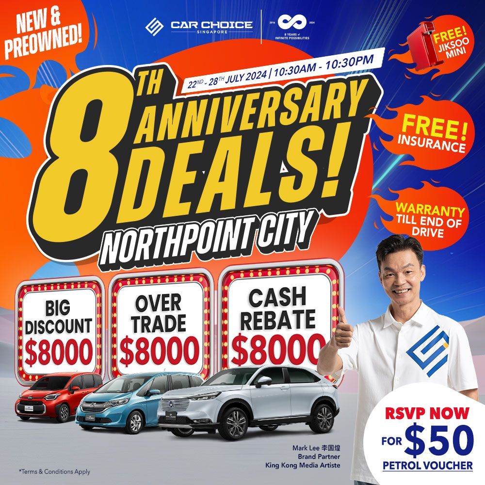 Northpoint City Roadshow | Car Choice Singapore